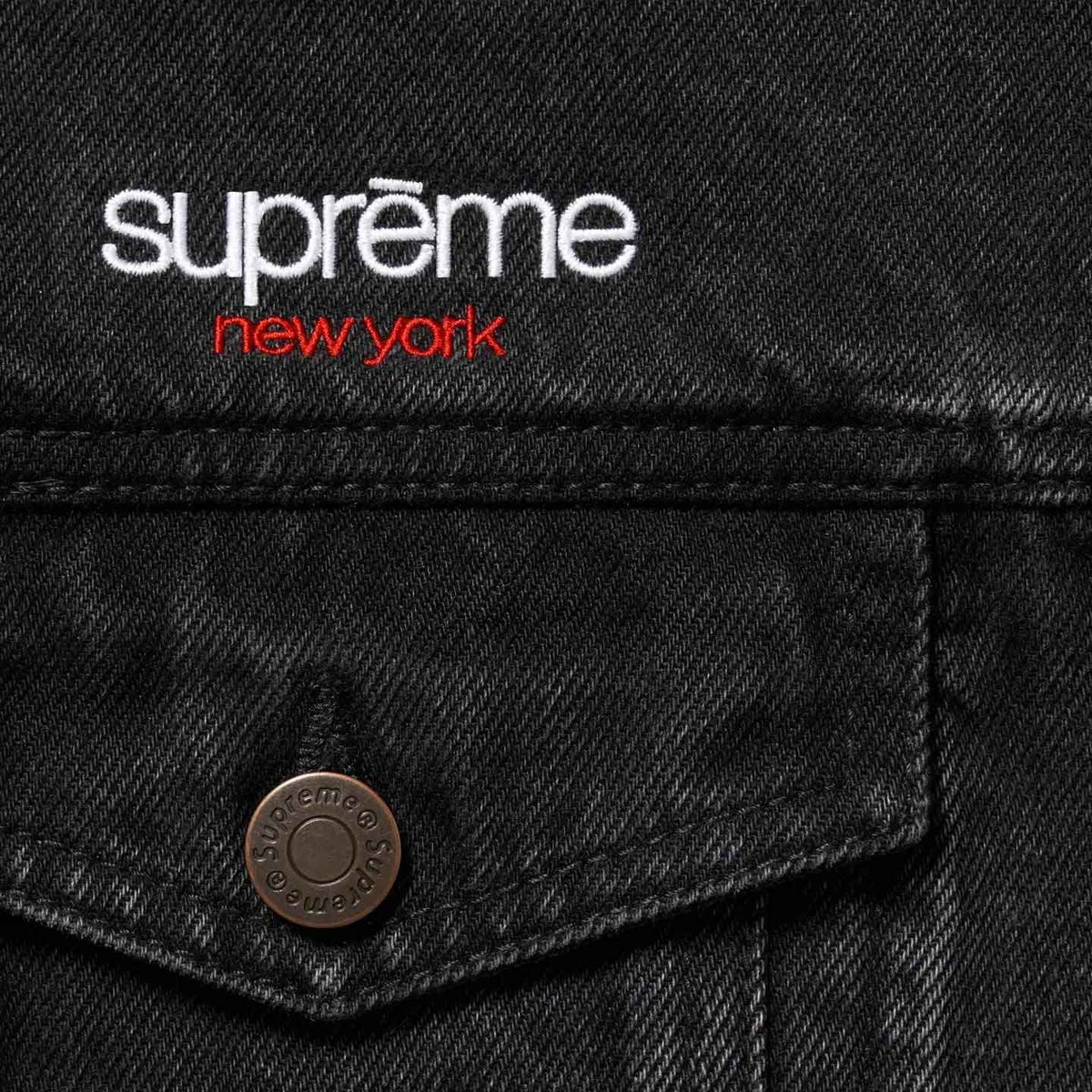 SUPREME Denim Trucker Jacket