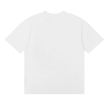 RHUDE FLOCKED BURNOUT T-Shirt RHUDE