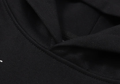 AMIRl Street Style Long Sleeves Plain Cotton Logo Hoodies AMIRI
