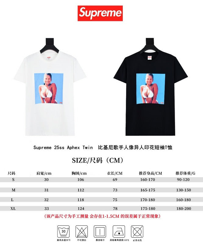 Supreme 25ss Aphex Twin Windowlicker Tee
