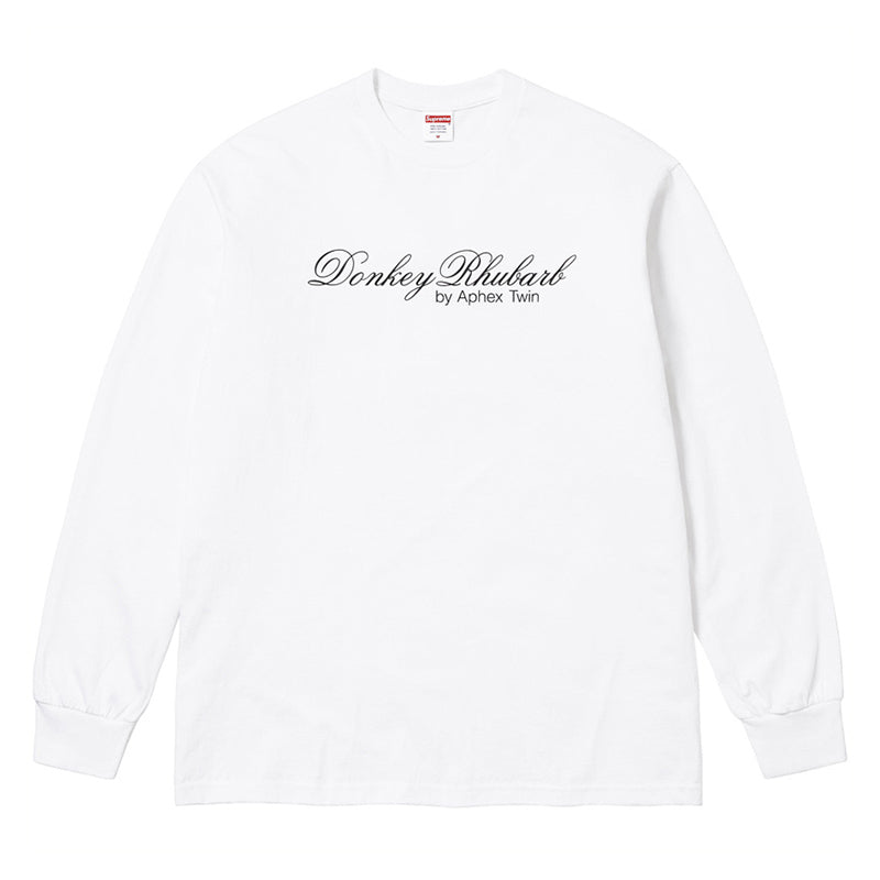 Supreme x Aphex Twin Donkey Rhubarb Long Sleeve Tee