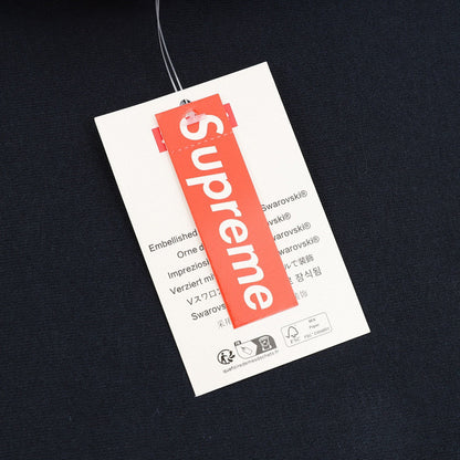 Supreme X Swarovski Motion Logo Hooded Sweatshirt