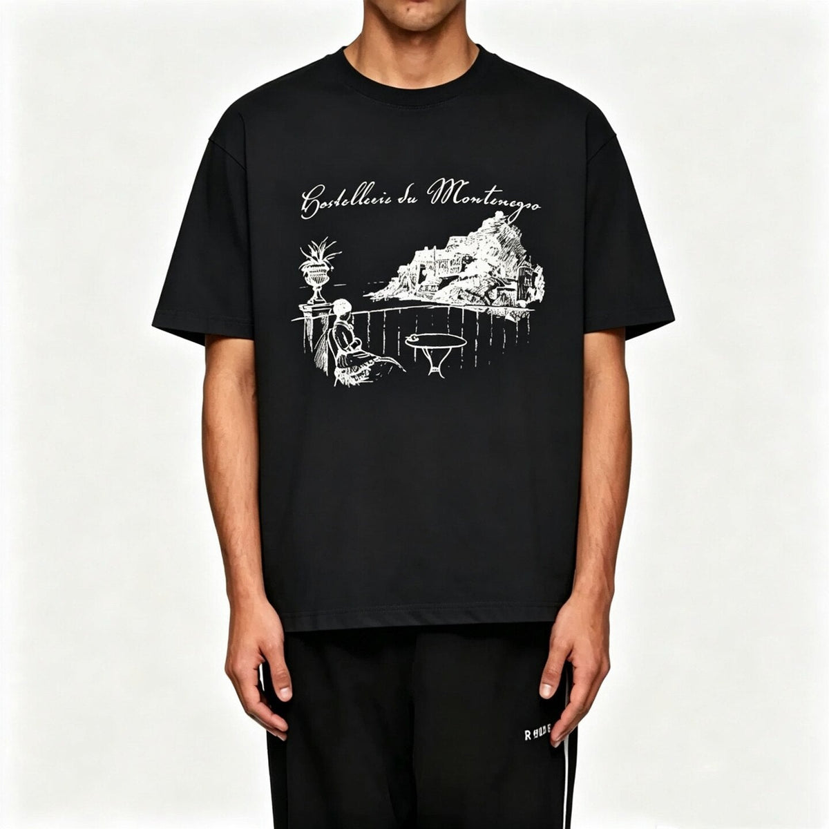 RHUDE Crewneck Cotton Tee