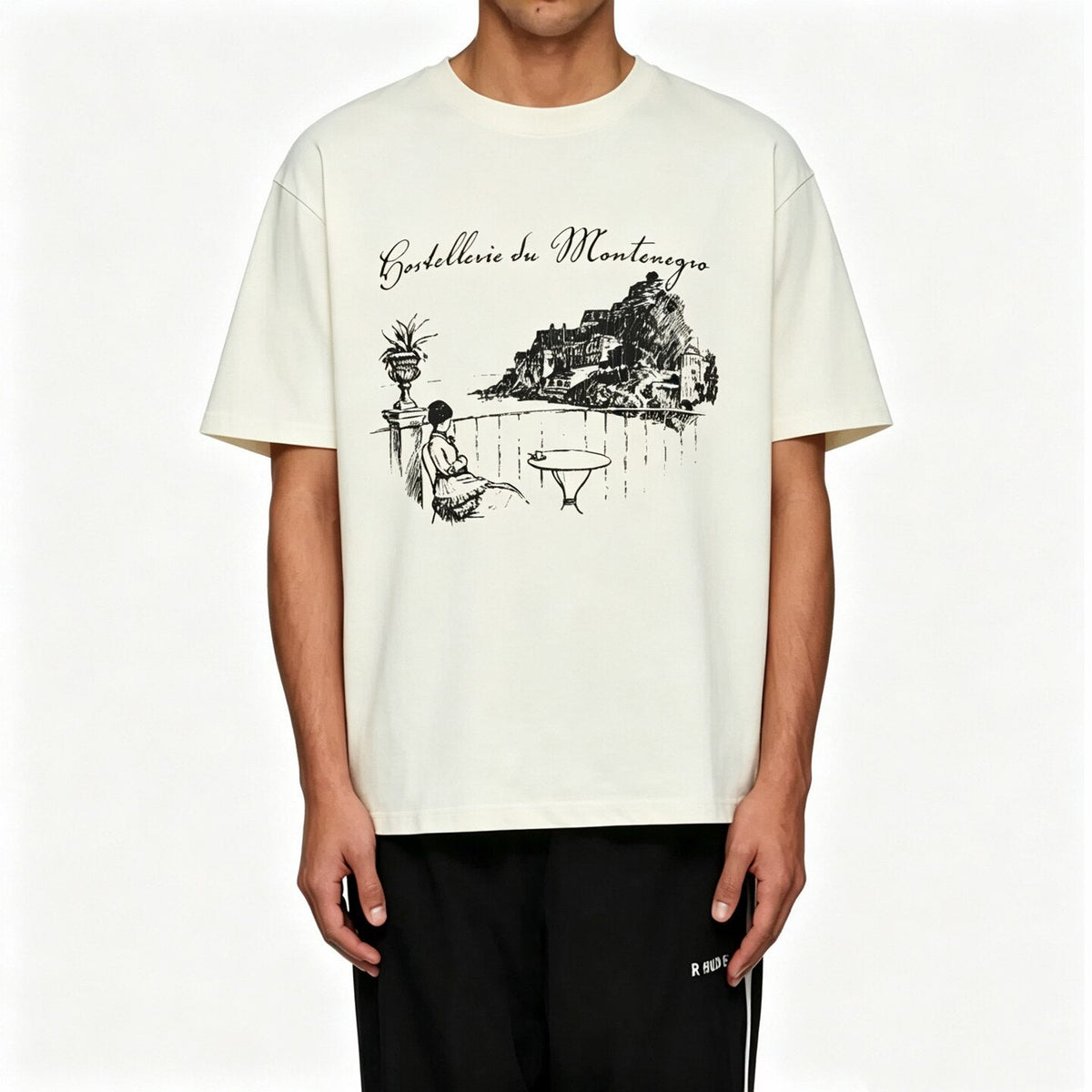 RHUDE Crewneck Cotton Tee