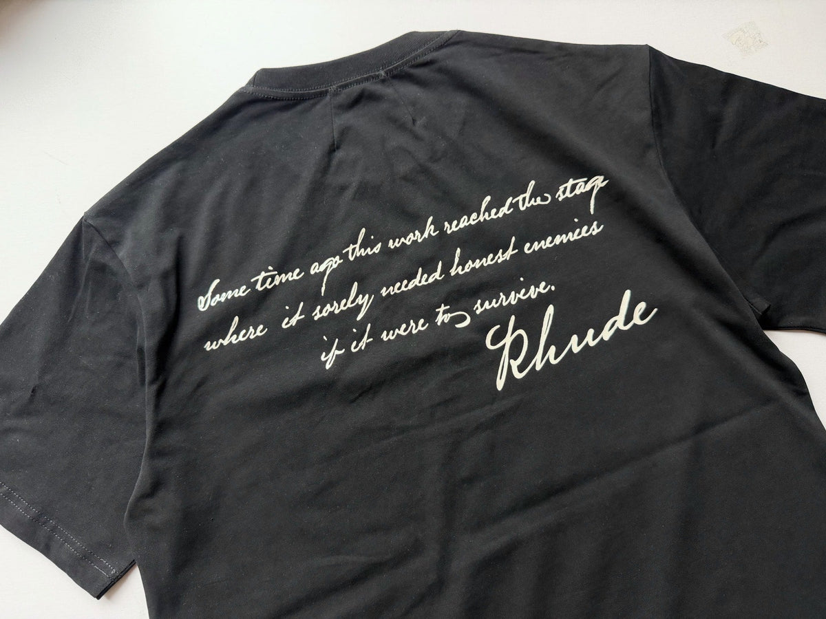 RHUDE Crewneck Cotton Tee