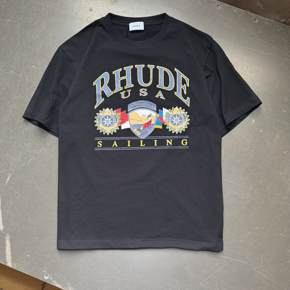 RHUDE Usa Sailing Icon Tee