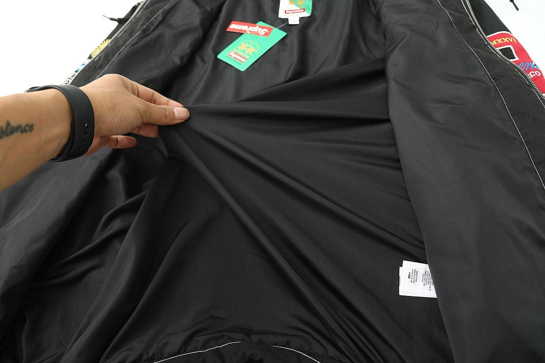 Supreme Lightweight Hooded Jacket Black