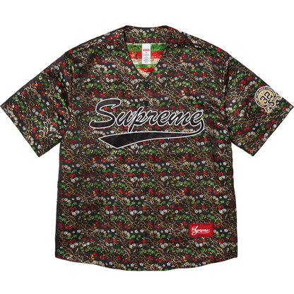 Supreme Floral Jacquard Baseball Jersey