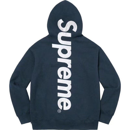 FW23 WEEK8 SATIN APPLIQUE HOODIE