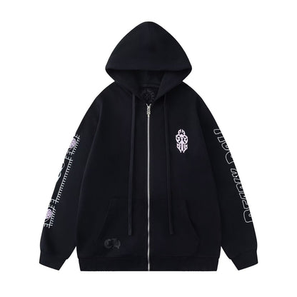 Chrome Hearts Zip Up Hoodie