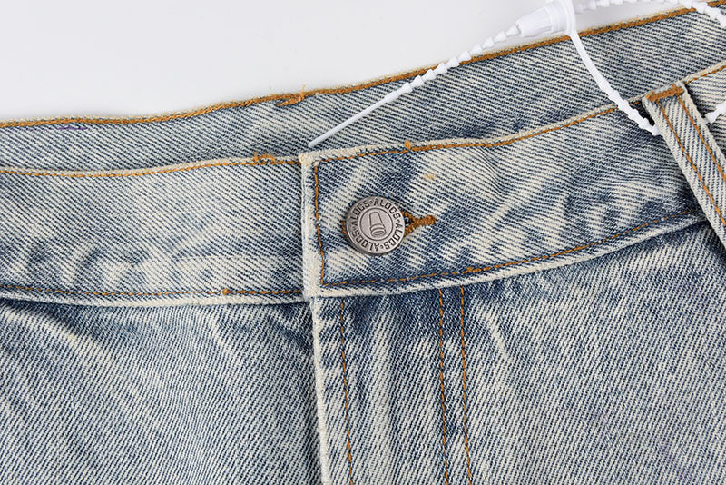Cough Syrup Denim Shorts
