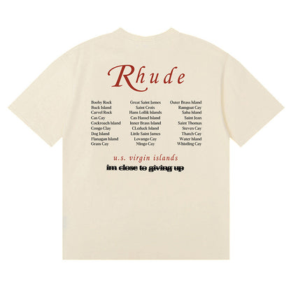 RHUDE USVI Regatta Tour Tee