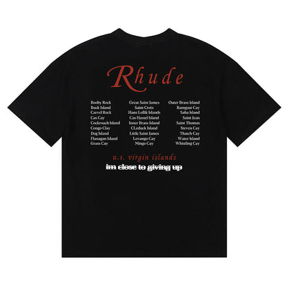 RHUDE USVI Regatta Tour Tee