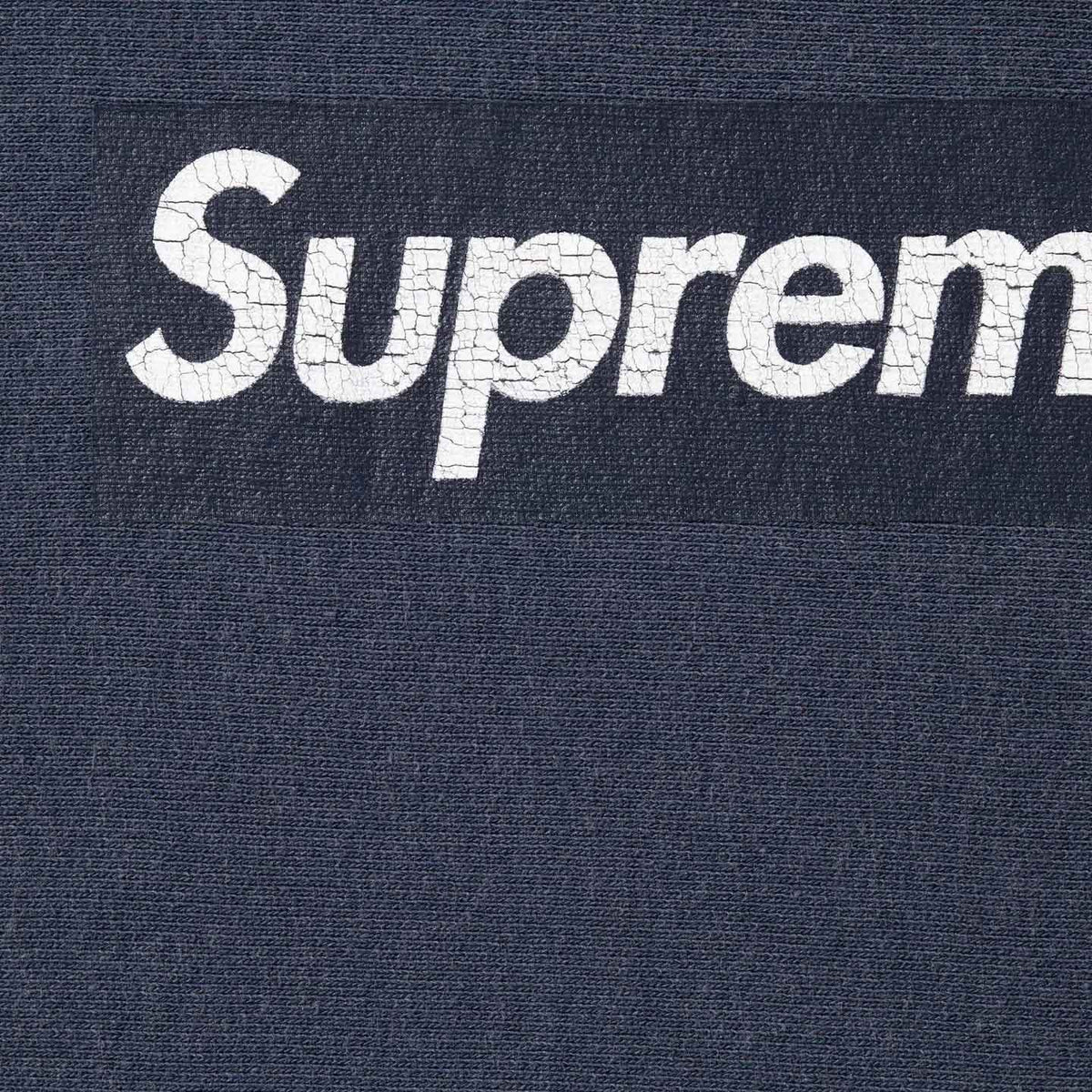 Supreme 25SS Washed Box Logo Crewneck Sweatshirts