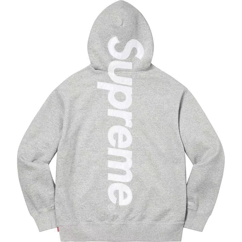 FW23 WEEK8 SATIN APPLIQUE HOODIE