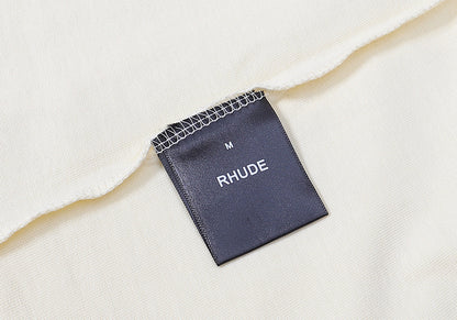RHUDE BLOOD AND MUD LS T-Shirts RHUDE