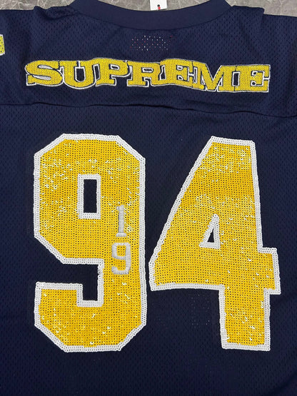 Supreme Sequin Football Jersey