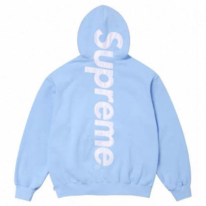 FW23 WEEK8 SATIN APPLIQUE HOODIE