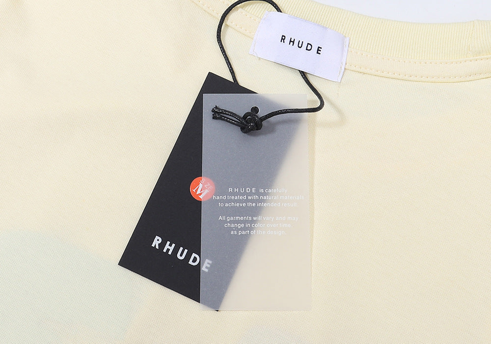 RHUDE T-Shirt Blue RHUDE
