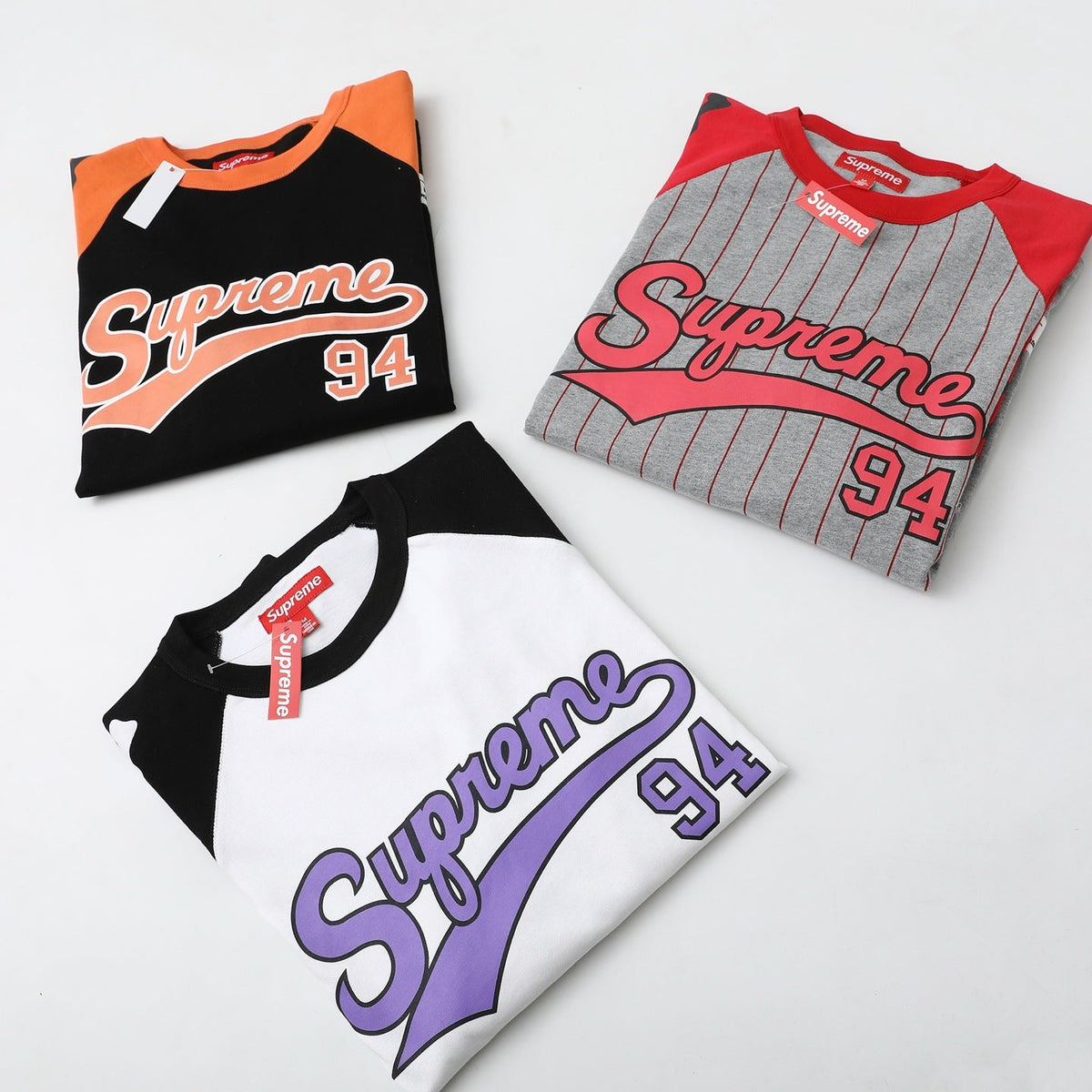 Supreme Tiger Raglan Long Sleeve Tee