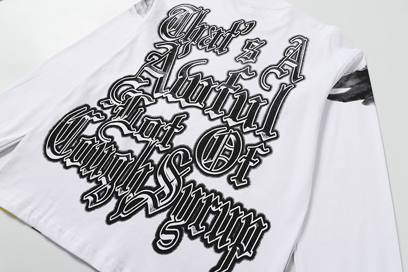 THATS A AWFUL LOT OF COUGH SYRUP Long Sleeve Tee