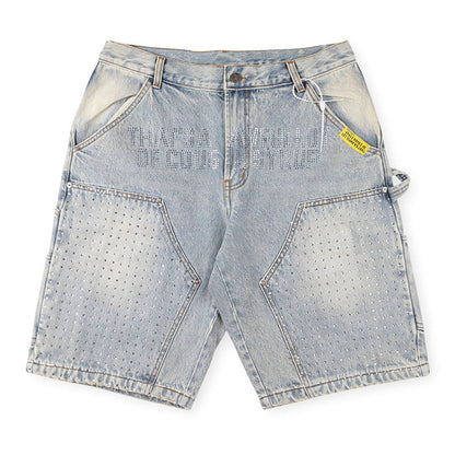 Cough Syrup Denim Shorts