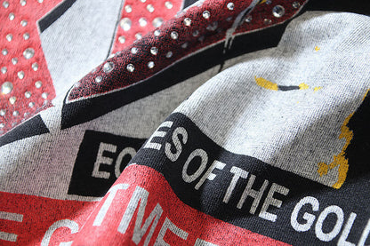 Rhinestone Pattern T-shirt