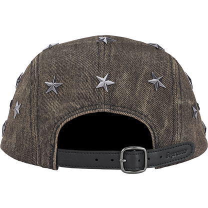 Supreme Stars Studded Denim Camp Cap