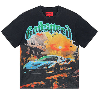 GODSPEED Sunset Drift Layered T-Shirt
